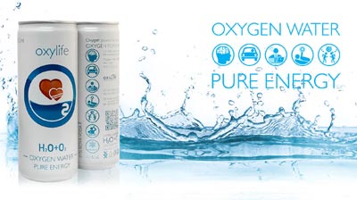 Oxygen Water - Pure energy for your body and mind