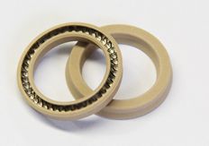 Rubber PTFE Spring Energized seals for piston