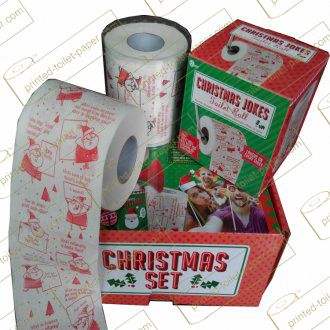 Christmas toilet paper