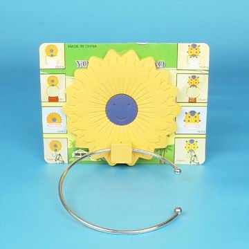 sunflower towel holder