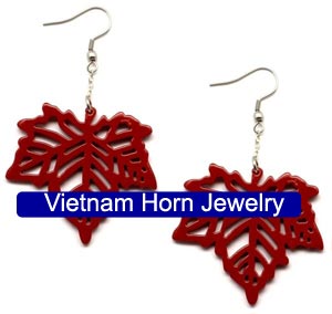 Lacquer Horn Earring sale 50%