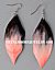 Dyed Horn Earring sale off 50%