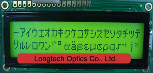 2002 character LCD module