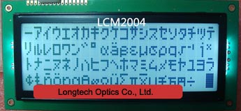 2004 character LCD module