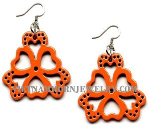 Lacquer Horn Earrings
