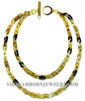 Natural Horn Chain For Necklace