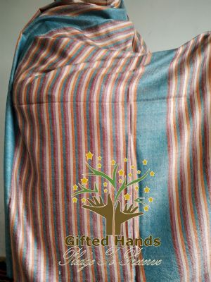 Handcrafted 100% Pure Kashmir Pashmina multicolor shawl 