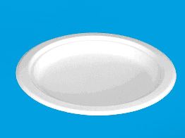 paper round plate 1 inch 