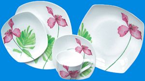 20pcs square dinner set