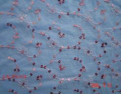 embroidery with spangles