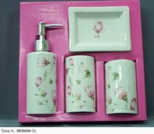 ceramic bathroom set