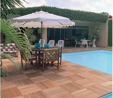 Wooden Decking Tiles