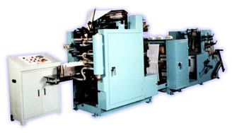 Paper napkin making machine