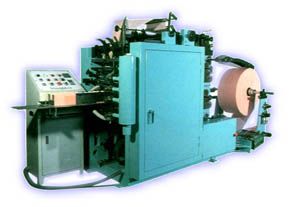 Paper napkin making machine