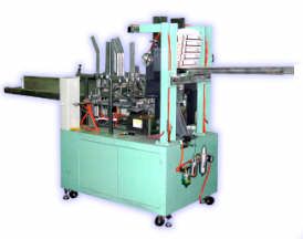 Automatic paper stacks stuffing & gluing / Sealing machine