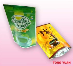 printed flexible pouch with zipper