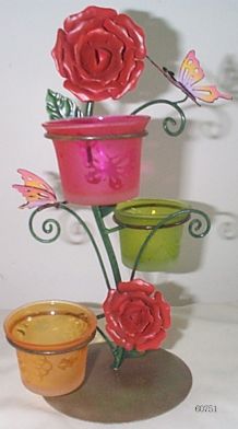 Metal Christmas Tree Candle holder