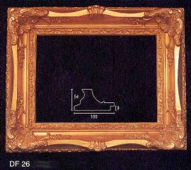 oil painting , wooden frames