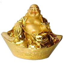 Golden Feng Shui Buddha
