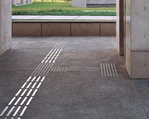 stainless steel tactile ground stud