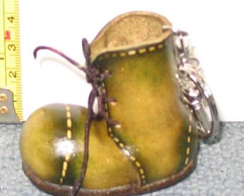 Genuine leather keychain