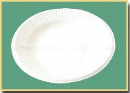 disposable plate