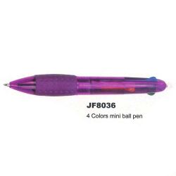 Four colors mini ball pen