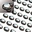 CRYSTAL 3,2mm (SS12) Hotfix StrassSteine 500Stk