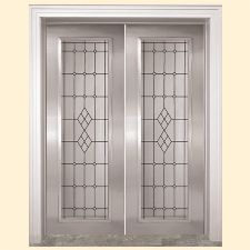 Stainless steel door