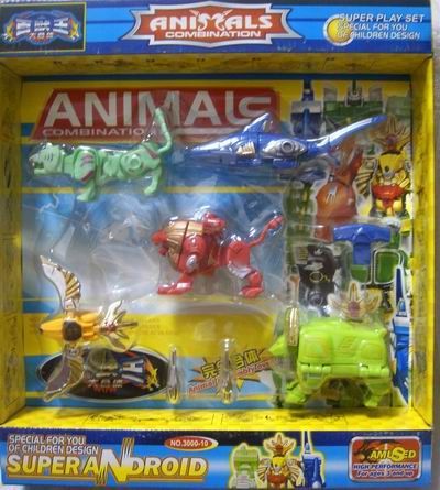 Transformer Toy Animal Combination Transformer - Land King