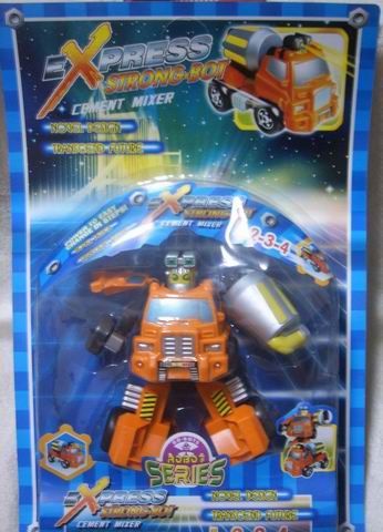 Transformer Toy(Android Transformers-Cement Mixer)
