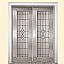 Stainless steel door