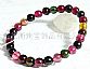 Tourmaline Round Beads Stretch Bracelet