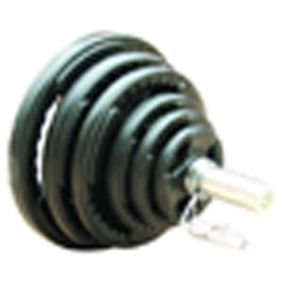 Tri-Grip Plate Barbell Set