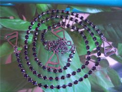 Rhinestone bra straps