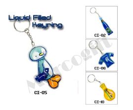Liquid Filled Keyring