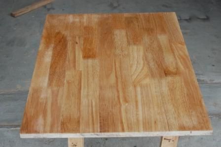 Rubber wood joint finger