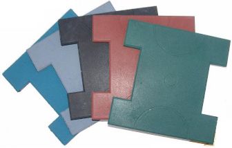 Rubber tile