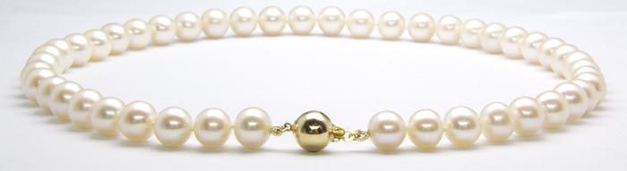 sea pearl necklace 6.5-7mm USD 40/piece