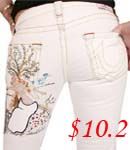 40%off Bobby Godiva Jeans in White