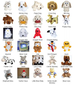 Plush webcam floss camera pc