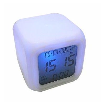 Color Changing Clock ( LED 7 Colors) 