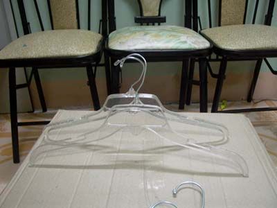 plastic hanger