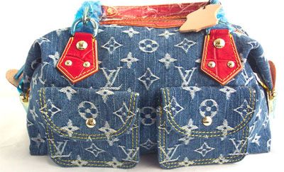 LV denim handbag