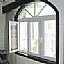 PVC arched window