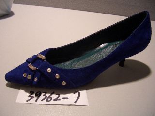 blue shoes