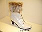 white short boots