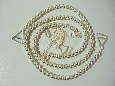 beads bra straps