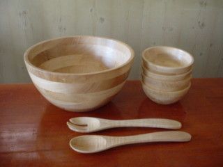 Rubber wood kithenware