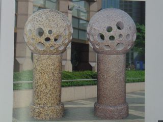 environment statue in granite material